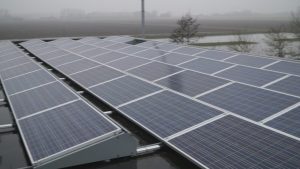 Energie van de zon bij De Uitkijk