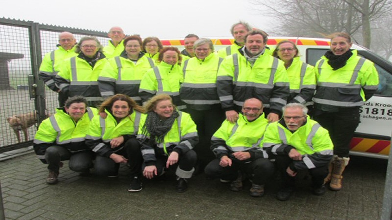 Nieuwe kleding DierenAmbulance team