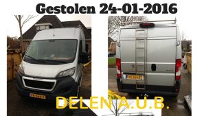 Bedrijfsbus gestolen in Tuitjenhorn