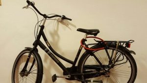 Fietser op de vlucht