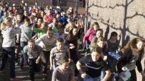 Fraai bedrag sponsorloop Clusius