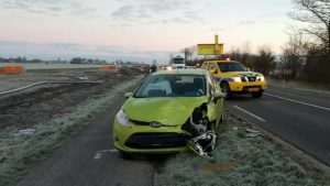 Kop-staartbotsing op N241