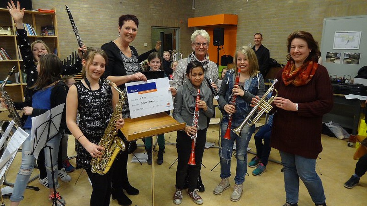 Blazen in Schagen afgesloten met concertje