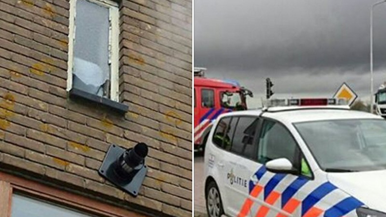 Loos alarm woningbrand