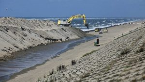 Zout kwelwater teistert Petten