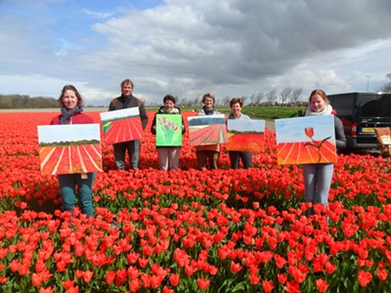 Schilderworkshop Bloeiend Zijpe