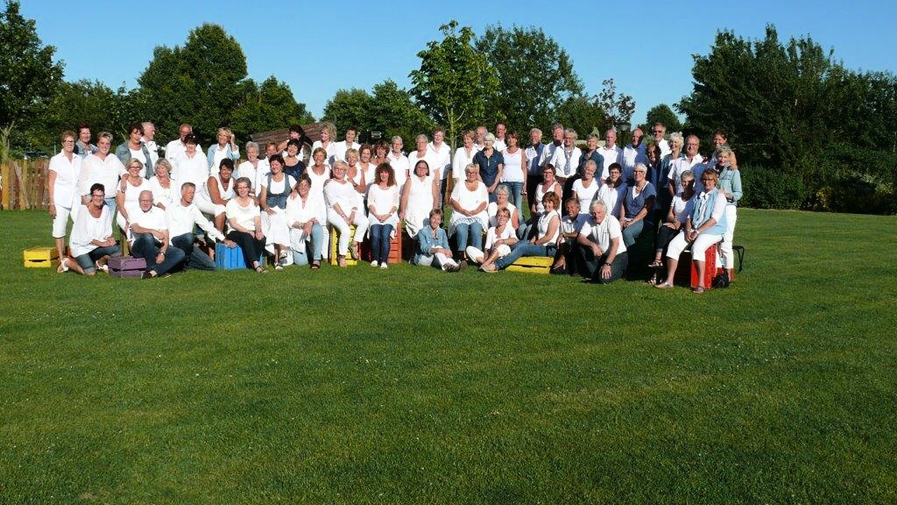 Zangvereniging op camping De Bongerd