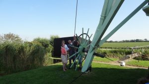 Start Monumentendag bij Molen P in Oudesluis