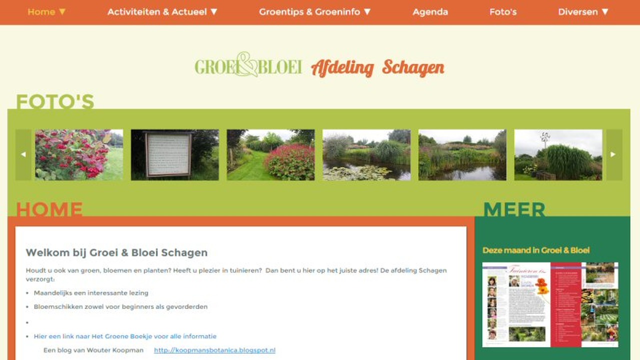 Opening seizoen met kruidenvrouwtje