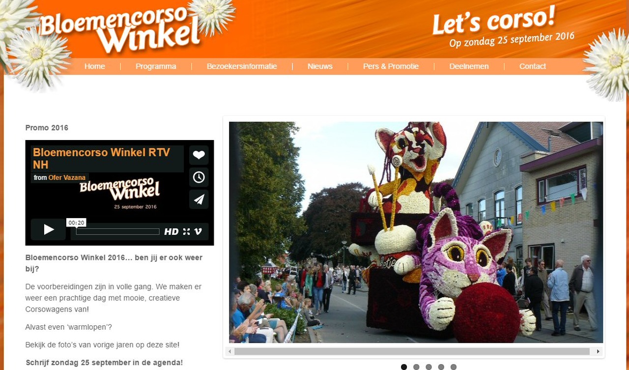 Bloemencorso Winkel