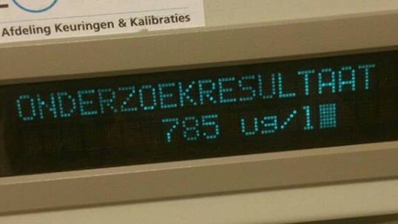 Flink dronken achter het stuur