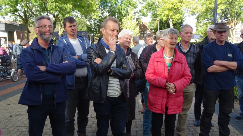 Walk of Fame in bord bij dorpshuis Waarland