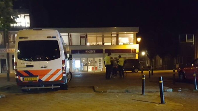 Politie controleert op fietsverlichting