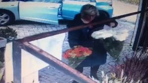 Brutale diefstal van bloemen