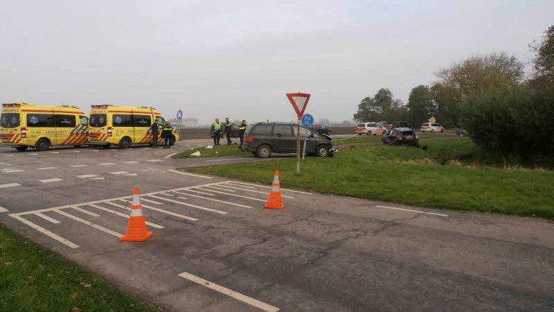 Twee gewonden bij ongeval Hartweg