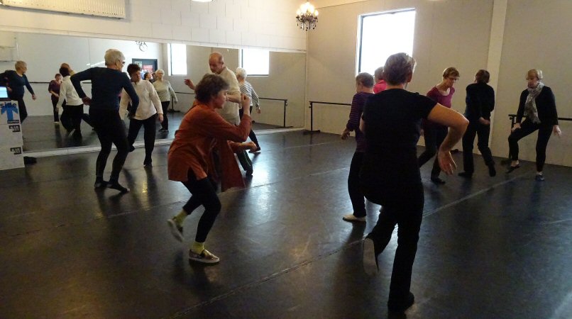 Dansexpressie senioren in Balletstudio Chantal