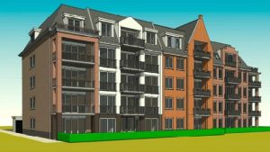 Appartementen naast gemeentehuis