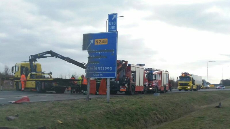 Slachtoffer N9 probeerde in te halen
