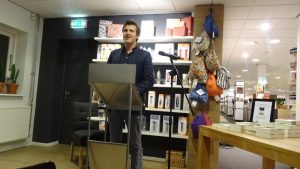 Oxford historicus Felix Klos bij Plukker