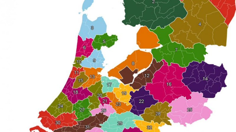 Meerderheid wil geen grotere gemeenten