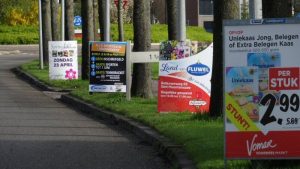 Aanpak tegen teveel borden op straat