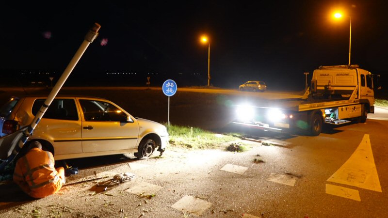 Eenzijdig ongeval op N9