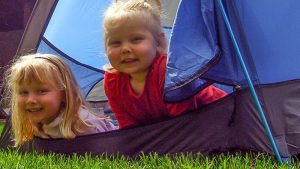 Kleinschalige camping tussen de bollen