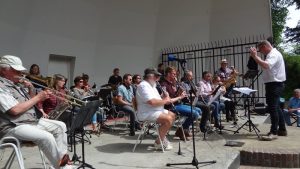 Eén en al vrolijkheid in de Muziektuin