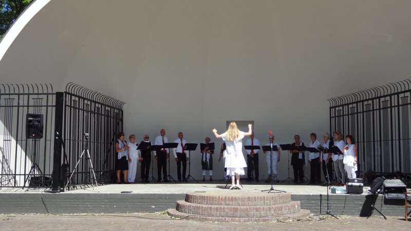 Elvis even terug in Muziektuin Schagen