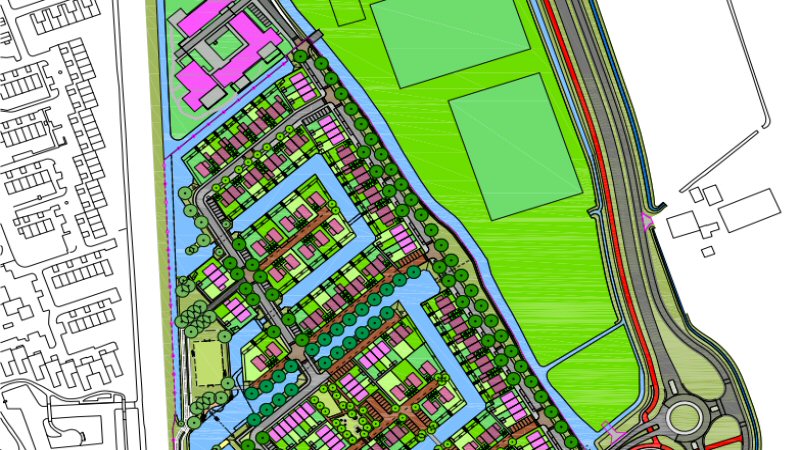 Minder water in Waterveld Nes-Noord