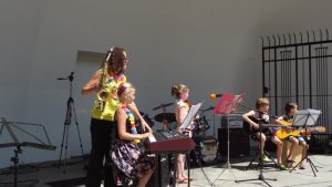 Jong talent in de Muziektuin