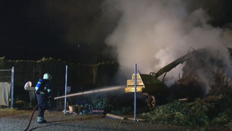 Brand op park De Horn Dirkshorn