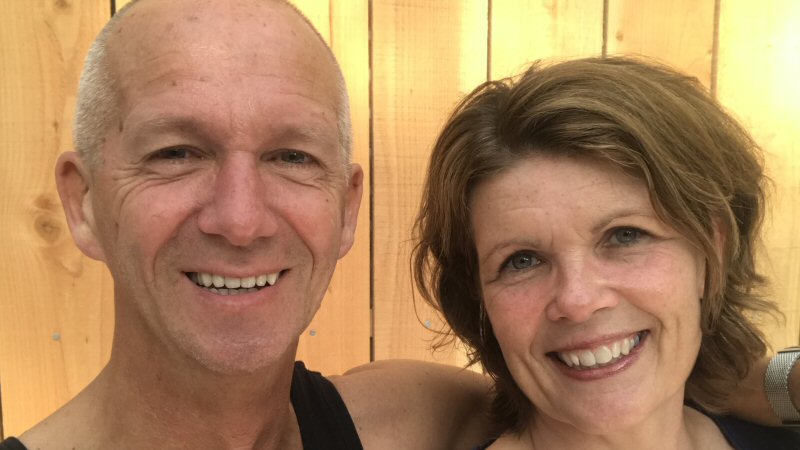 Cees en Kriss Wijnands in Met de deur Open