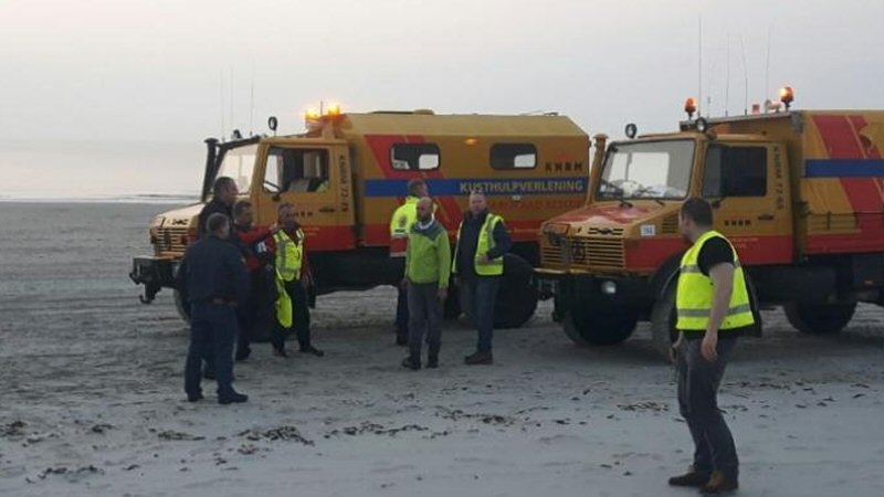 Buitenlandse redders bezoeken Callantsoog