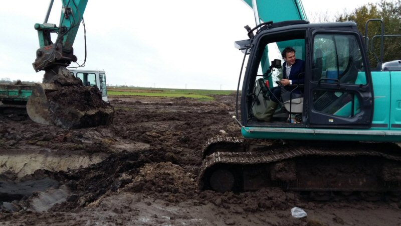 Beemsterboer start werk in Oudesluis