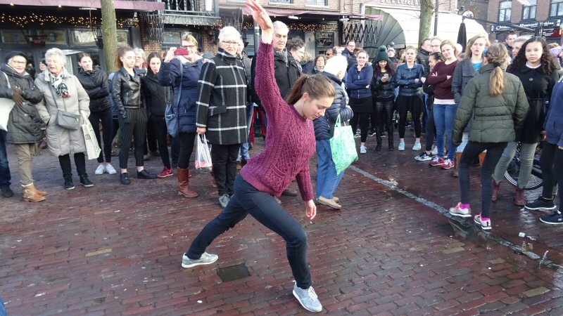 Flashmob Balletschool Markt Schagen