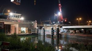 Verkeershinder bij Leeghwaterbrug