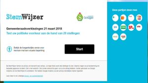 Stemwijzer en app online