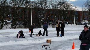 IJsbaan Magnusrijders hopelijk woensdag open