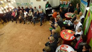 Lijsttrekkers in debat in Slot Schagen