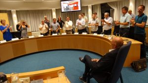 Ereburgerschap voor wethouder Ben Blonk