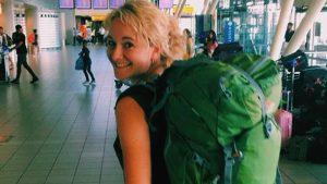 Stephanie Kramer vlakbij epicentrum Lombok