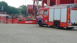 Boot zakt te ver door regenval