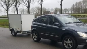 Aanhanger met hoefsmidmateriaal gestolen