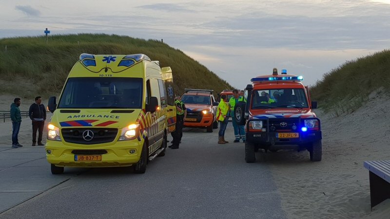 Beachbiker gewond na botsing met hond
