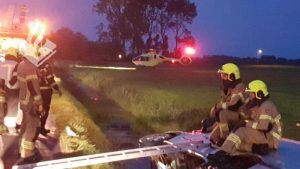 Hulpdiensten rukken massaal uit naar Halerweg