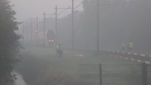 Geen treinen door aanrijding met persoon