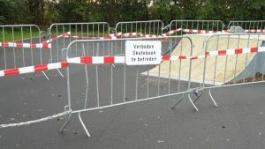 Skatebaan Oudesluis voorlopig dicht