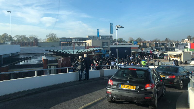 Makado ontruimd voor brandoefening