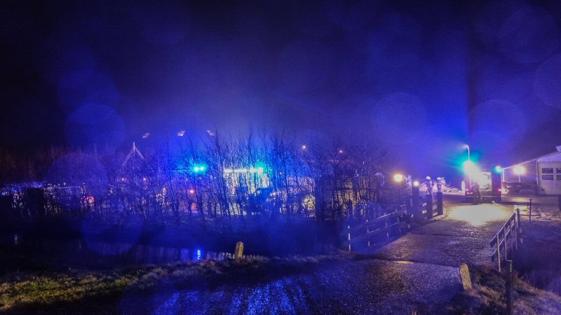 Brand in woning Callantsoog